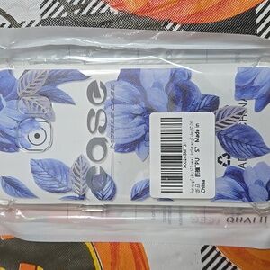 Blue Floral Mobile Case for Samsung